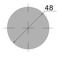 Сталь сортовая конструкционная, круг 48, марка 09Г2С