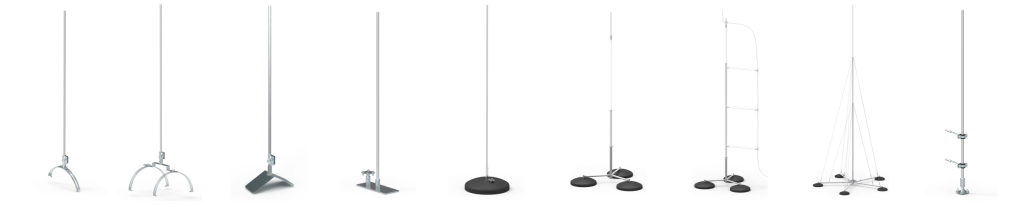 Молниеприемники на держателях.png